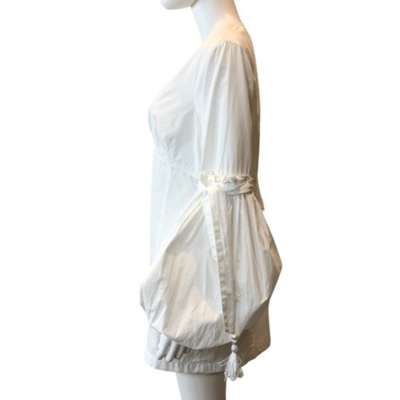 Free People Tunic Top with Balloon Sleeves - Picture 4 of 12